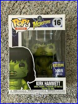 Funko Pop Kirk Hammett Monsters #16 Creature from the Black Lagoon 1008 pcs