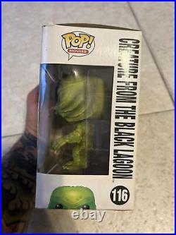 Funko Pop Monsters 116 Creature From The Black Lagoon Vaulted New Open Box