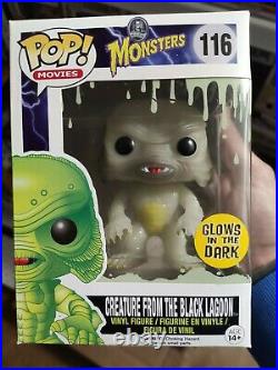 Funko Pop Monsters 116 Creature from the Black Lagoon Glow in the dark (GITD)