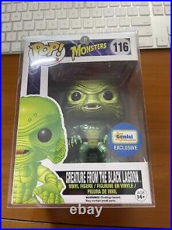 Funko Pop Movies Monsters Creature From The Black Lagoon #116 Exclusive Vaulted
