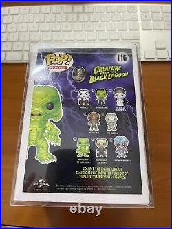 Funko Pop Movies Monsters Creature From The Black Lagoon #116 Exclusive Vaulted