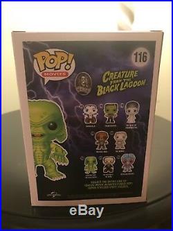 Funko Pop Universal Monsters Metallic Creature From the Black Lagoon WithPop Stack