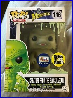 Funko Pop! Universal Monsters glow Creature from the Black Lagoon #116 exclusive