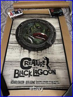 Gary Pullin Creature from the Black Lagoon Mondo Print Poster Horror
