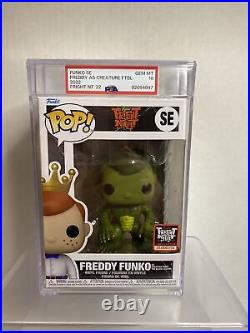 Graded PSA 10 Funko Pop Freddy Creature from Black Lagoon Fright Night 10,000 PC