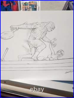 Gregbo Watson PowerCon Exclusive Creature From The Black Lagoon Original Art Gregbo Watson PowerCon Exclusive Creature From The Black Lagoon Original Art