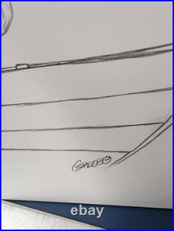 Gregbo Watson PowerCon Exclusive Creature From The Black Lagoon Original Art Gregbo Watson PowerCon Exclusive Creature From The Black Lagoon Original Art