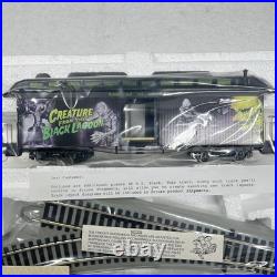 Hawthorne Village Creature From The Black Lagoon Train Set New Sealed Rare