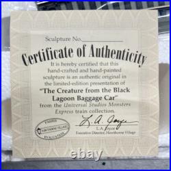 Hawthorne Village Creature From The Black Lagoon Train Set New Sealed Rare