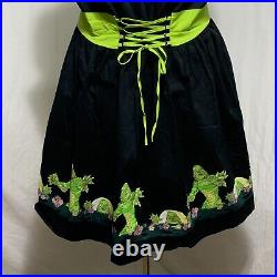 Hot Topic Dress Creature From The Black Lagoon Universal Monsters Lace Up Plus 3