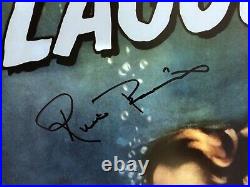 JULIE ADAMS & RICOU BROWNING Signed CREATURE FROM THE BLACK LAGOON Poster JSA