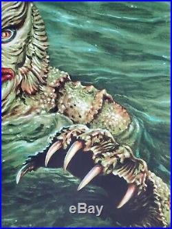 Jason Edmiston CREATURE FROM THE BLACK LAGOON NO RESERVE