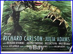 Jason Edmiston Creature From The Black Lagoon Mondo Print Movie Poster Universal