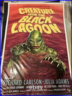 Jason Edmiston Creature From The Black Lagoon Variant Screenprint Mondo X/150