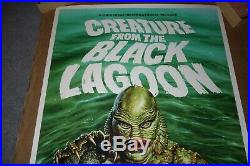 Jason Edmiston Creature from The Black Lagoon Regular Edition Print Mondo