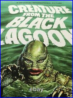 Jason Edmiston Creature from the Black Lagoon Mondo Print Poster Invisible Man
