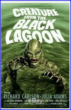 Jason Edmiston Creature from the Black Lagoon Regular Edition Rare Print Mondo