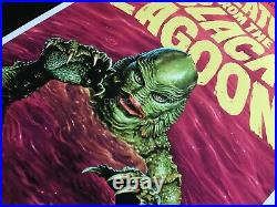 Jason Edmiston Creature from the Black Lagoon Variant Movie Art Print Poster