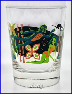 Jeff Granito Creature From The Black Lagoon Mai Tai Tiki Cocktail Glass. New Jeff Granito Creature From The Black Lagoon Mai Tai Tiki Cocktail Glass. New