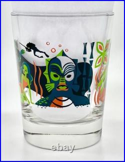 Jeff Granito Creature From The Black Lagoon Mai Tai Tiki Cocktail Glass. New