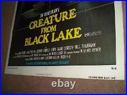 Jim McCullough's CREATURE FROM BLACK LAKE Orig.'76 O/S & Color Stills-Jack Elam