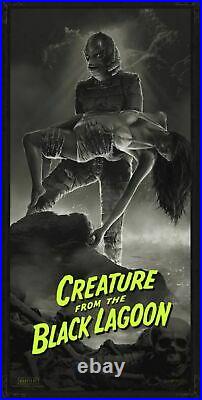 Juan Ramos Creature From The Black Lagoon Variant 18x36 Screen Print LIMITED