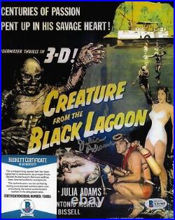 Julie Adams Creature from the Black Lagoon Signed 8x10 Photo withBeckett COA #3