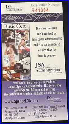 Julie Adams Ricou Browning Creature From The Black Lagoon Signed 8x10 Photo JSA