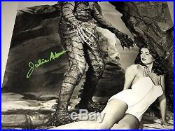 Julie Adams SIGNED Creature From The Black Lagoon 16x20 Photo PROOF JSA COA