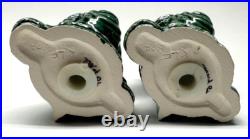 K. Francis Creature From the Black Lagoon Solid Green Salt & Pepper Shakers RARE