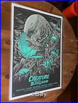 Ken Taylor Creature From The Black Lagoon Variant Movie Poster Print Mondo