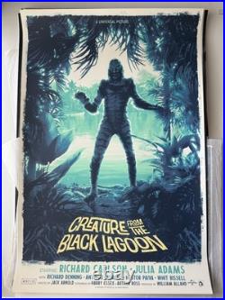 Kevin Wilson Creature from the Black Lagoon Movie Poster not mondo
