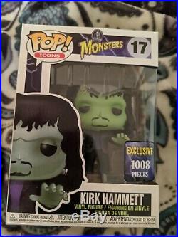 Kirk Hammett Funko Pop Frankenstein & Creature from the Black Lagoon 16 17 Bundl