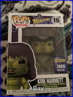 Kirk Hammett Funko Pop Frankenstein & Creature from the Black Lagoon 16 17 Bundl