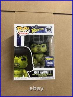 Kirk Hammett Of Metallica Funko Pop Creature From Black Lagoon Limited To 1008