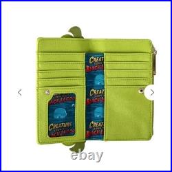 LOUNGEFLY Universal Monsters Creature from the Black Lagoon Cosplay Flap Wallet