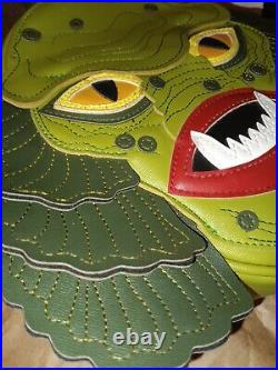 Leather Creature From The Black Lagoon Crossbody Purse
