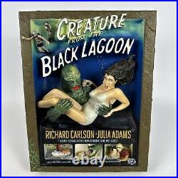 Legendary Casts Creature From The Black Lagoon CODE 3 movie poster 3-D