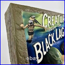 Legendary Casts Creature From The Black Lagoon CODE 3 movie poster 3-D