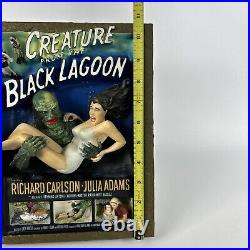 Legendary Casts Creature From The Black Lagoon CODE 3 movie poster 3-D