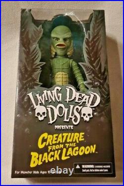 Living Dead Dolls CREATURE FROM THE BLACK LAGOON Mezco NEW LDD Presents Monsters