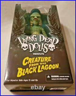 Living Dead Dolls CREATURE FROM THE BLACK LAGOON Mezco NEW LDD Presents Monsters