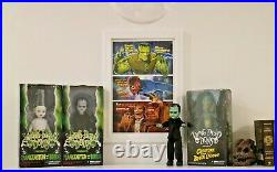Living Dead Dolls Lot Bride of Frankenstein & Creature from the Black Lagoon