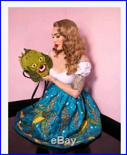 Love Pain And Stitches Bag Creature from the Black Lagoon Monster Handbag vixen