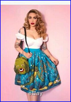 Love Pain And Stitches Bag Creature from the Black Lagoon Monster Handbag vixen