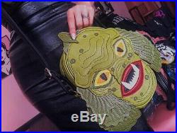 Love Pain And Stitches Swamp Monster Bag Creature From Black Lagoon Handbag
