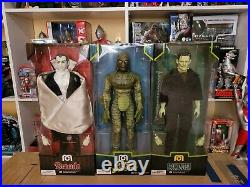 MEGO HORROR series Figure Lot + Dracula Frankenstein Wolfman The Mummy Creature