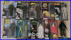 MEGO HORROR series Figure Lot + Dracula Frankenstein Wolfman The Mummy Creature