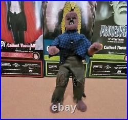 MEGO HORROR series Figure Lot + Dracula Frankenstein Wolfman The Mummy Creature