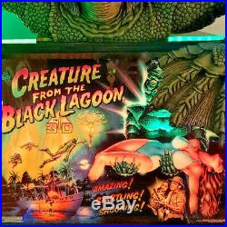 MIDWAY Bally PINBALL MACHINE CREATURE FROM THE BLACK LAGOON-FREE SHIPPING cftbl